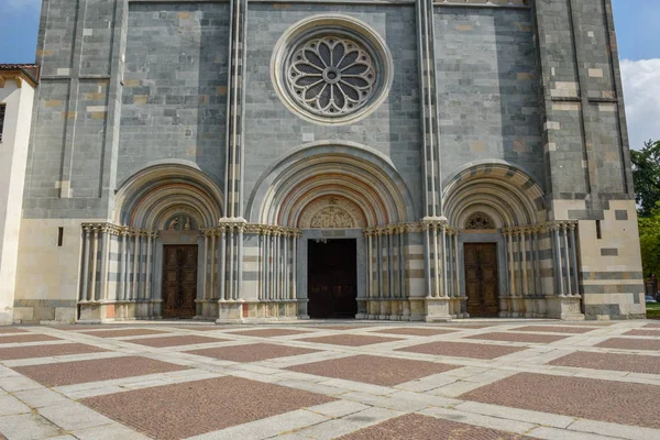 Basilica Sant Andrea Vercelli Che Costruita Tra 1219 1227 Abbazia — Foto Stock