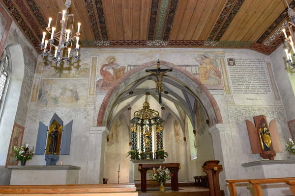 Rancho Capilla Del Santo Ermitaño Niklaus Von Flue Flueli Ranft — Foto de Stock