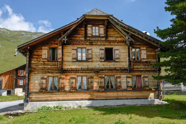 Chaty Engstlenalp Nad Engelberg Švýcarské Alpy — Stock fotografie