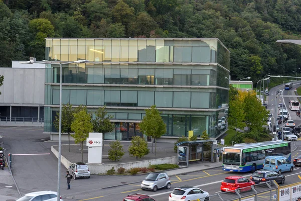 ルガノ スイス 2017 スイスのルガノ スイス国立スーパーコンピューティング センター — ストック写真