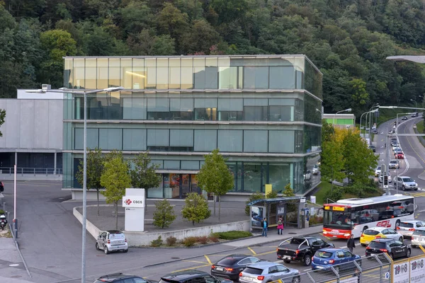 Lugano Suiza Septiembre 2017 Centro Nacional Suizo Supercomputación Lugano Suiza — Foto de Stock