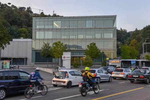 Lugano Suiza Septiembre 2017 Centro Nacional Suizo Supercomputación Lugano Suiza — Foto de Stock