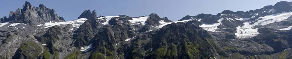 Berg Und Gletscher Überspannen Den Engelberg Den Schweizer Alpen — Stockfoto