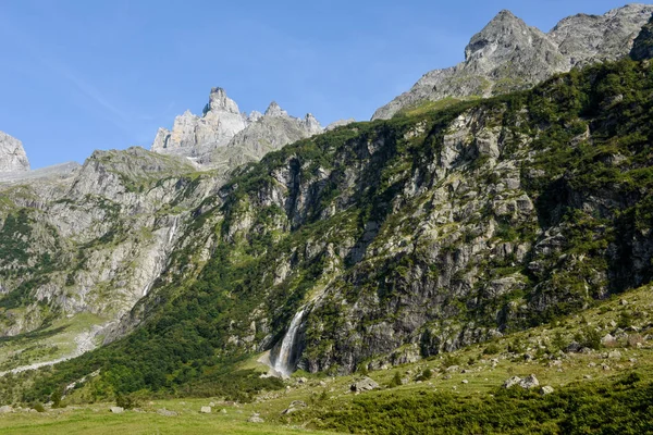 Вид Горы Фьюренальпе Над Энгельбергом Швейцарских Альпах — стоковое фото
