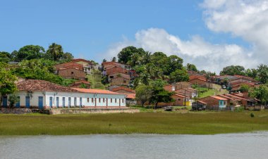 Geleneksel Portekiz sömürge mimarisi Alcantara Brezilya içinde