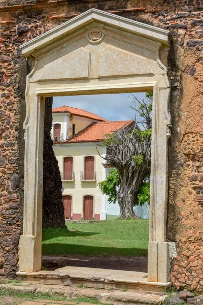 Ruinas Iglesia Matriz Histórica Ciudad Alcántara Brasil — Foto de Stock
