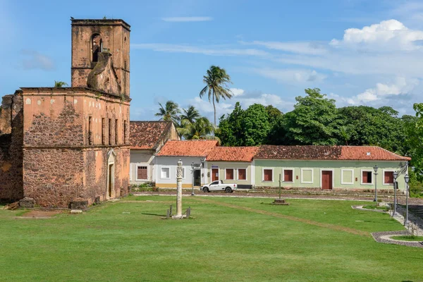 Ruines Église Matriz Dans Ville Historique Alcantara Brésil — Photo