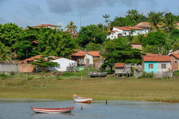Traditionelle Portugiesische Kolonialarchitektur Alcantara Auf Brasilien — Stockfoto