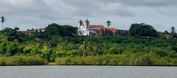 Architettura Coloniale Tradizionale Portoghese Alcantara Brasile — Foto Stock