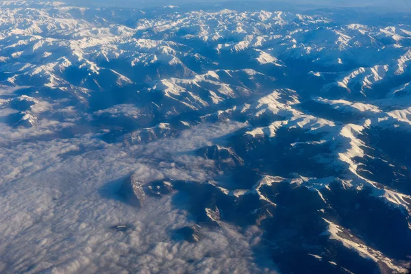 Aerial view of the Pyrenees — Stock Photo, Image