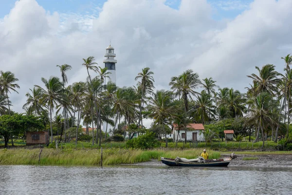 Le phare de Preguicas à Mandacaru, Brésil — Photo