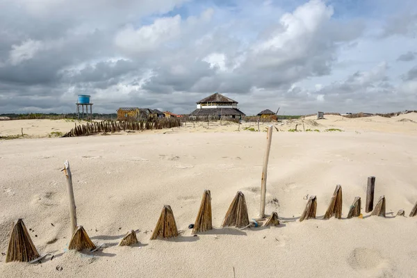 Strand in de buurt van Atins in Brazilië — Stockfoto