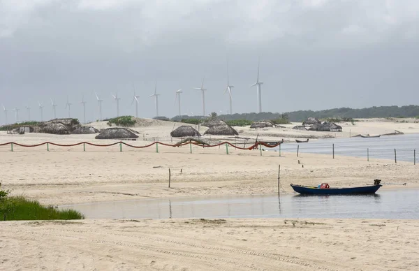 Strand in de buurt van Atins in Brazilië — Stockfoto