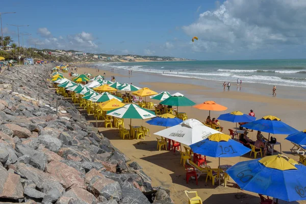 The beach of Ponta Negra at Natal on Brazil — Stock Photo, Image