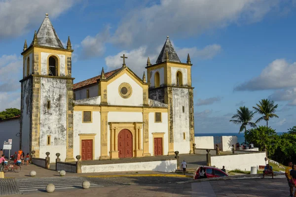 Colonial Se Church dated from the 17th century in Baroque style — Stock Photo, Image