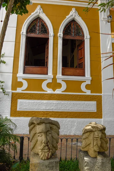 Detail of a house at Olinda, Brazil — Stock Photo, Image