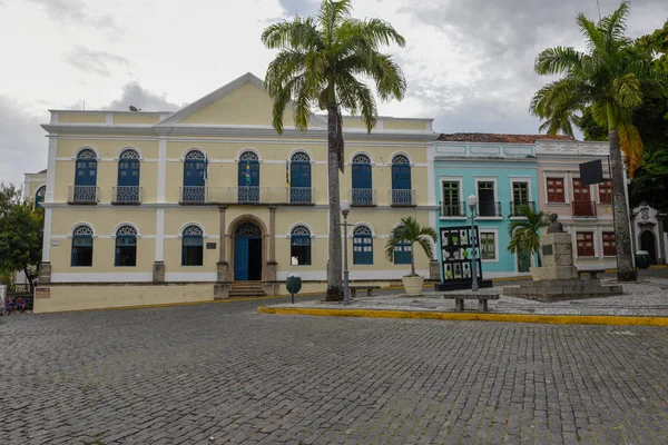 Koloniale huizen in Olinda, Brazilië — Stockfoto