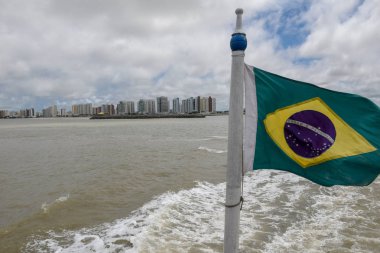 Brezilya 'da Sao Luis 'in skyscapers