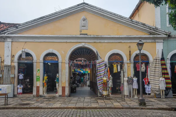 Architecture coloniale portugaise traditionnelle à Sao Luis sur Braz — Photo