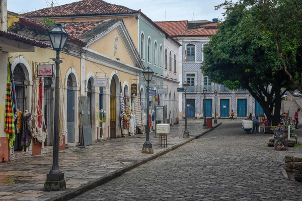 Traditionelle portugiesische Kolonialarchitektur in sao luis auf braz — Stockfoto