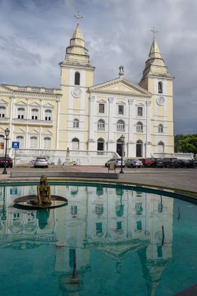 De Cathedral Victoria at Sao Luis do Maranhao, Brazilië — Stockfoto