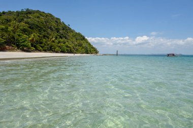 Brezilya'da Salvador Bahia yakınlarındaki Frades adası