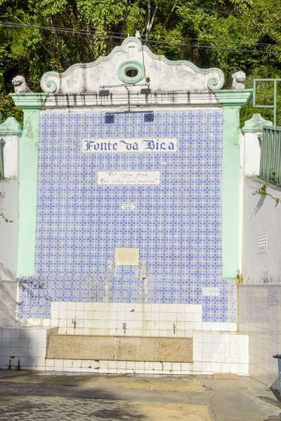 Colonial fountain at Itaparica island, Brazil — Stock Photo, Image