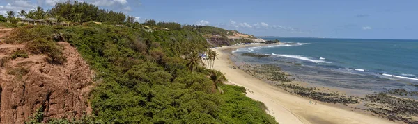 Nádherná pláž Praia do Amor nedaleko Pipa, Brazílie — Stock fotografie