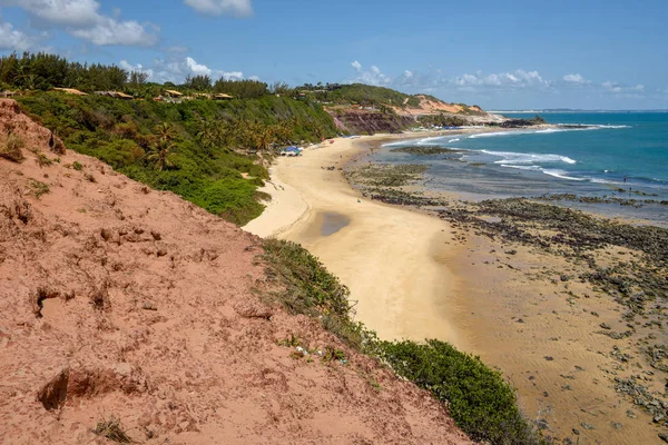 Nádherná pláž Praia do Amor nedaleko Pipa, Brazílie — Stock fotografie