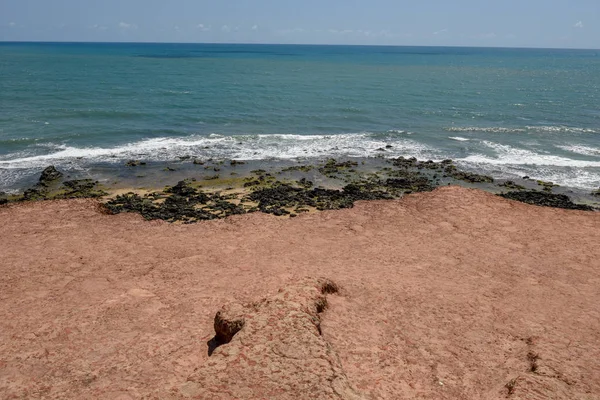 Formación rocosa de Praia do Amor cerca de Pipa, Brasil —  Fotos de Stock