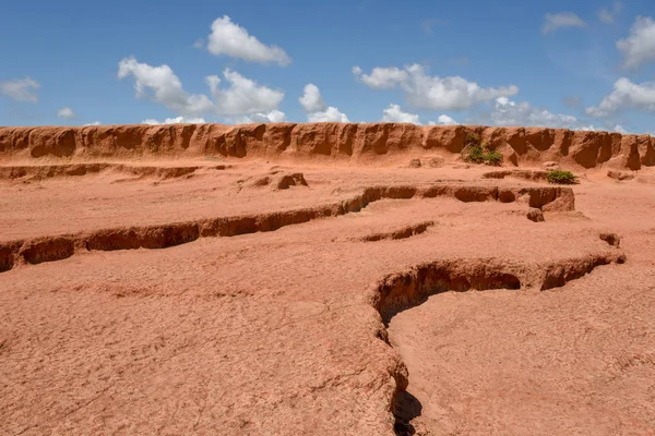 Skalní formace Praia do Amor nedaleko Pipa, Brazílie — Stock fotografie