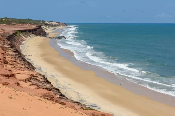 Bela praia da Praia do Amor perto de Pipa, Brasil — Fotografia de Stock