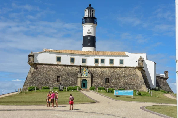 Το ιστορικό Farol da Barra (Φάρος Barra) στο Σαλβαντόρ Μπαΐα — Φωτογραφία Αρχείου