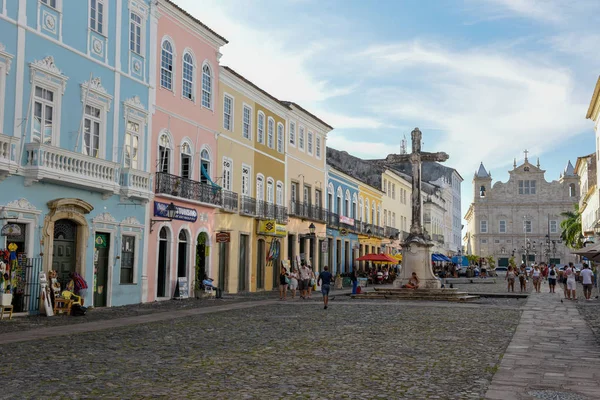 Brezilya Salvador Bahia de Sao Francisco kilise — Stok fotoğraf