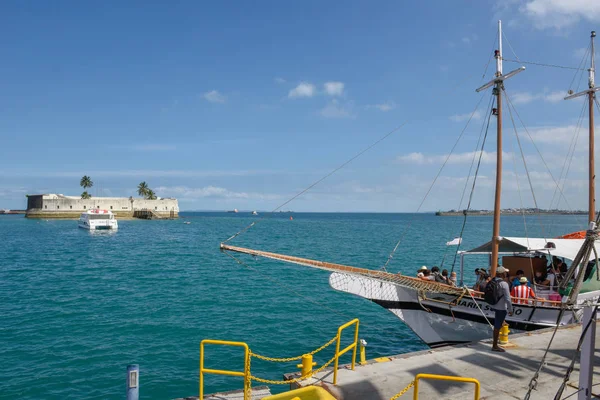 Brezilya Salvador Bahia de San Marcelo Fort — Stok fotoğraf