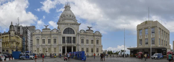 Исторический дворец Рио-Бранко в Сальвадоре, Баия, Бразилия — стоковое фото
