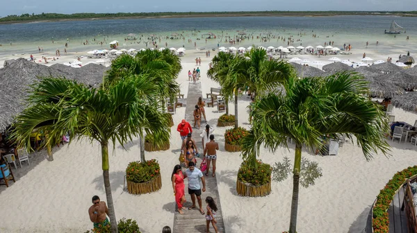 Playa resort en Jericoacoara en Brasil — Foto de Stock