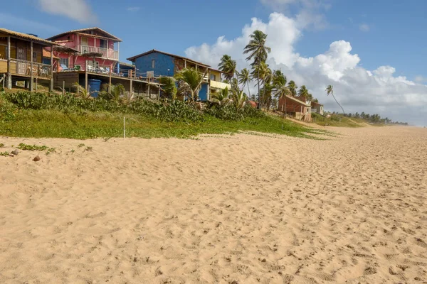 Die küste von sauipe auf bahia in brasilien — Stockfoto