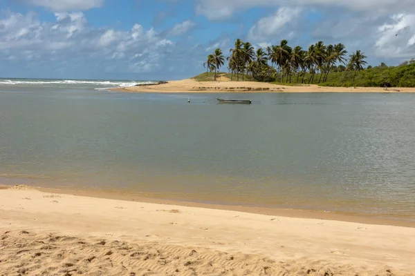 Pobřeží Sauipe na Bahii, Brazílie — Stock fotografie