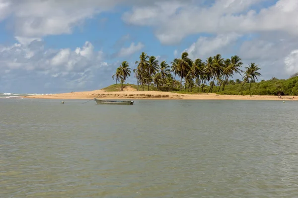 Die Küste von Sauipe auf Bahia, Brasilien — Stockfoto