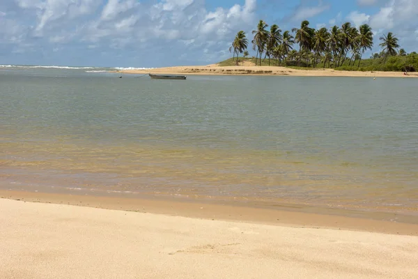 Wybrzeże Sauipe na Bahia, Brazylia — Zdjęcie stockowe