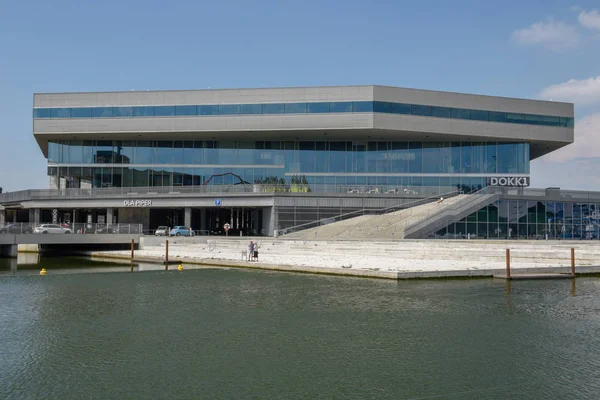 Edificio moderno ad Aarhus in Danimarca — Foto Stock