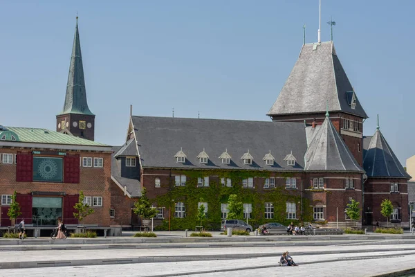 Παλαιό παραδοσιακό κτήριο στο Ώρχους της Δανίας — Φωτογραφία Αρχείου