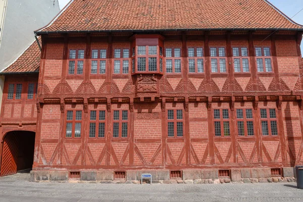 Casa storica tradizionale a Odense in Danimarca — Foto Stock