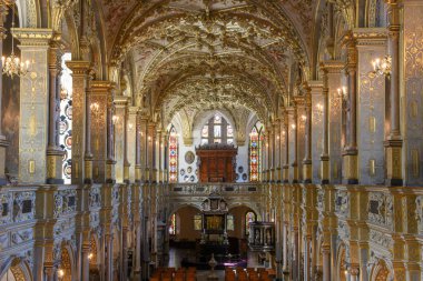 Danimarka'daki Hillerod'daki Frederiksborg Kalesi Kilisesi