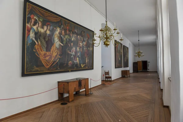 Het interieur van Kasteel Kronborg in Helsingor in Denemarken — Stockfoto