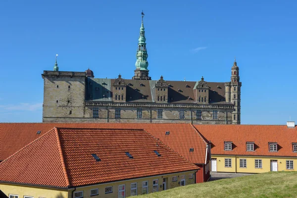 Кронборгский замок в Хельсингоре — стоковое фото