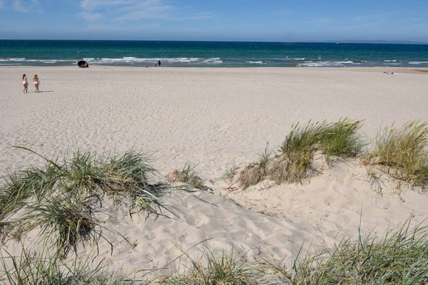 Hornbaeks strand i Danmark — Stockfoto