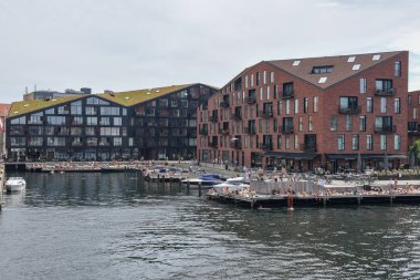 Danimarka'da Kopenhag modern yerleşim mahalle