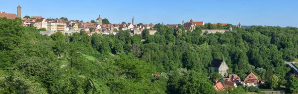 Historical town of Rotenburg ob der Tauber, Germany — Stock Photo, Image